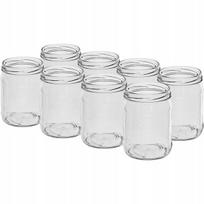 Stiklinis indelis, 8 vnt., 500 ml