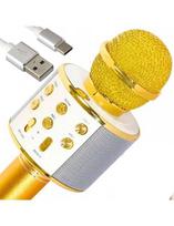 Piccolo, Bluetooth, Karaoke mikrofonas vaikams, Auksinis