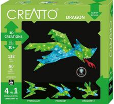 Kūrybinis žaidimas CREATTO Dragon LED