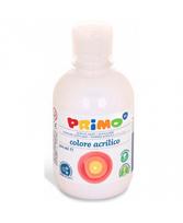 Akriliniai dažai PRIMO, baltos spalvos, 300 ml