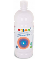 Akriliniai dažai PRIMO, baltos spalvos, 1000 ml