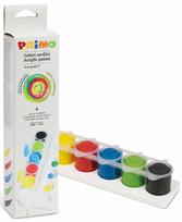 Akriliniai dažai PRIMO, 6 spalvos x 25 ml