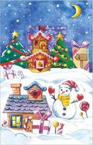 Siuvinėjimo rinkinys Cards Gingerbread House SANO-12