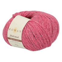Rožinė Nr.: 199 - ROWAN FELTED TWEED siūlai. (Merino ir alpakos vilna)