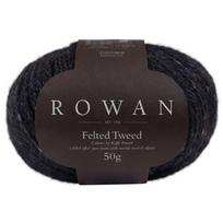 Juoda Nr.: 211 - ROWAN FELTED TWEED siūlai. (Merino ir alpakos vilna)