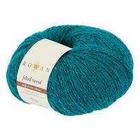 Turkio mėlyna Nr.: 202 - ROWAN FELTED TWEED siūlai. (Merino ir alpakos vilna)