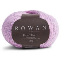 Saldainio rožinė Nr.: 221 - ROWAN FELTED TWEED siūlai. (Merino ir alpakos vilna)