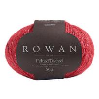 Scarlet raudona Nr.: 222 - ROWAN FELTED TWEED siūlai. (Merino ir alpakos vilna)