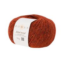 Ginger oranžinė Nr.: 154 - ROWAN FELTED TWEED siūlai. (Merino ir alpakos vilna)