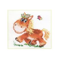 Siuvinėjimo rinkinys Alisa "Arkliukas" 0-74 (13x13 cm)