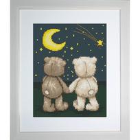 Siuvinėjimo rinkinys Luca-S Bruno & Bianca SB1091 12.5x15.5cm
