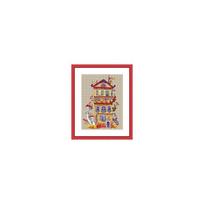 Siuvinėjimo rinkinys Merejka Autumn House SK54 19x14cm