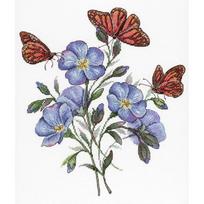 Siuvinėjimo Rinkinys MP Studija Flax Flower SNV-675 23x21cm