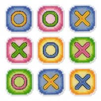 Siuvinėjimo Rinkinys MP Studija Tic-tac-toe. Magnets SR-277 4x4cm