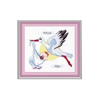 Siuvinėjimo rinkinys Oven Sampler - 2 Girls S367 27x23cm