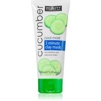 Beauty Formulas Cucumber giliai valanti veido kaukė su moliu 100 ml