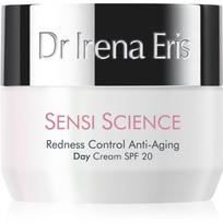 Dr Irena Eris Sensi Science Redness Control Anti-Aging Day Cream intensyviai glotninantis kasdienis drėkinamasis kremas nuo raukšlių SPF 20+ 50 ml