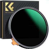 K&F Concept filtras 58mm Variable ND Filter ND2-ND400 (9 Stop)