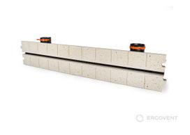 Difuzorius priglaistomas ERGOVENT LINEO PRO-1050/75 PUZZLE, su jungimo galimybe