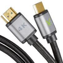 HDMI kabelis - HDMI Slim 2.0 4K 1,5 m VA0009-1.5 VAYOX