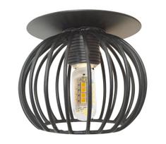 Akcentinis įleidžiamas šviestuvas SK 93 1xG9/40W/230V juoda
