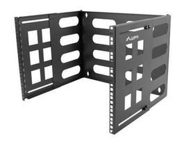 LANBERG sulankstomas laikiklis sieninis laikiklis 19 colių 8U 497x400/240 juodas