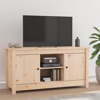 TV staliukas Televizoriaus spintelė, 103x36,5x52cm, pušies medienos masyvas