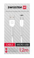 Swissten USB / Micro USB Data Cable, 1.2m