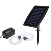 Saulės energijos rezervuaras deguonies siurblys deguonies siurblys akvariume deguonies aeratorius tvenkinys aeratorius oro siurblys žvejyba juoda