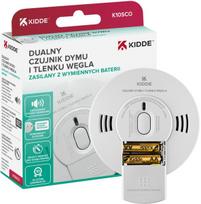Dūmų ir anglies monoksido detektorius, 2in1 Kidde K10SCO