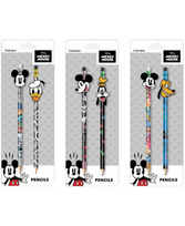 Pieštukas COOLPACK Mickey Mouse, su trintuku, HB, 2 vnt.