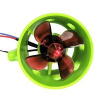 1000KV povandeninis bešepetis variklis pagal laikrodžio rodyklę su 4 ašmenų sraigtais 12-24V vandeniui atsparus elektrinis CCW