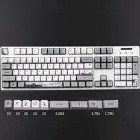 113 Key Ink Landscape Keycap OEM PBT 5 paviršių dažų mechaninė klaviatūros klaviatūra