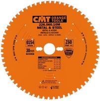 Pjovimo diskas metalui CMT 226; 254x2,2x30; Z60; 0°