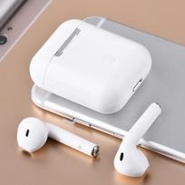 Belaidės ausinės Bluetooth belaidės ausinės, skirtos iphone Samsung Xiaomi balta