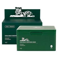 VT COSMETICS Daily Soothing Mask 350 g / 30ea, Moisturising, Kbeauty, Korean cosmetics, sample gray
