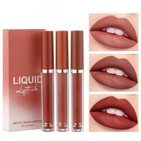 Pink Bubble Lip Glaze Mini Matte Velvet Lipstick Mirror Long Lasting Not Easy To Fade Cherry Blossom Kite Lip Gloss Makeup