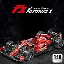 Miestas F1 Technic Sportiniai automobiliai Statybiniai blokai Formulė 1 Super Speed ​​Racing Vehicle MOC plytos Žaislai vaikams Vaikinas berniukas Dovanos No Box