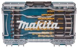Grąžtų ir grąžtų rinkinys 29 vnt. EKRANAS (10 komplektų) E-07054-10 MAKITA