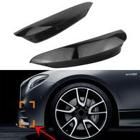 Automobilio priekinio buferio lūpų skirstytuvo ventiliacijos sklendė, skirta Mercedes Benz E Class W213 C238 E200 E300 E350 AMG 2016-2019 m. juoda