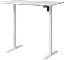 Elfen Ergodesk Simple One electric desk, 120 x 60 cm, white (WS1490)