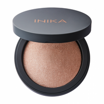 Inika Organic Švytėjimo suteikianti kompaktinė pudra Baked Mineral Illuminisor 8g, Starlight