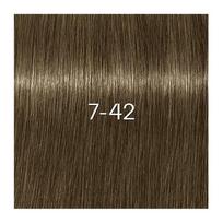 Schwarzkopf Professional Plaukų dažai be Amoniako Schwarzkopf Professional IGORA ZERO AMM 60ml, 7-42