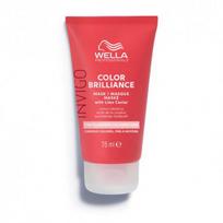 Spalvą apsauganti kaukė normaliems plaukams Wella Color Brilliance Fine Mask 75ml