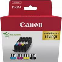 CANON CLI-551 Ink Cartridge C/M/Y/BK MULTI SEC
