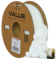 PrimaValue PETG plastikas 1.75mm 1kg - White