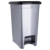 Orion šiukšliadėžė, 15 l, Šiukšliadėžė plastikinis su pedalu siauras 15 l