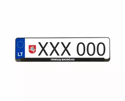 Wurth numerių rėmeliai - TRIKOJŲ BAUDĖJAS