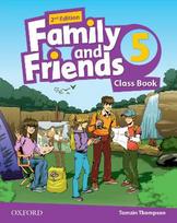 Family and Friends 5 Class Book (mokinio knyga, 2nd Revised edition )