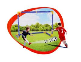 Vaikiški futbolo vartai su kamuoliu 93x67x52 cm.